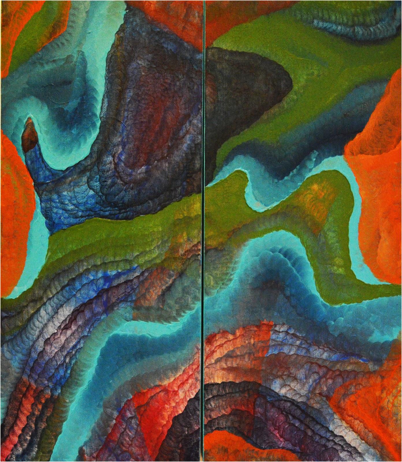 Betab Valley (Diptych)